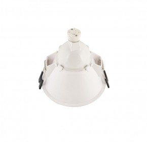 DK3026-WG Встраиваемый светильник, IP 20, 10 Вт, GU5.3, LED, белый/золотой, пластик в Озерске - ozersk.ok-mebel.com | фото 3