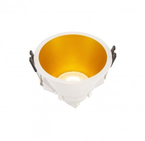 DK3026-WG Встраиваемый светильник, IP 20, 10 Вт, GU5.3, LED, белый/золотой, пластик в Озерске - ozersk.ok-mebel.com | фото 4