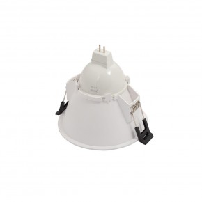 DK3026-WH Встраиваемый светильник, IP 20, 10 Вт, GU5.3, LED, белый, пластик в Озерске - ozersk.ok-mebel.com | фото 3