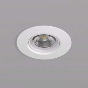 DK3028-WH Встраиваемый светильник, IP 20, 10 Вт, GU5.3, LED, белый, пластик в Озерске - ozersk.ok-mebel.com | фото 2