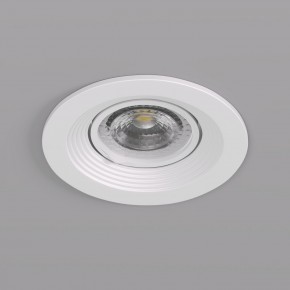 DK3029-WH Встраиваемый светильник, IP 20, 10 Вт, GU5.3, LED, белый, пластик в Озерске - ozersk.ok-mebel.com | фото 4