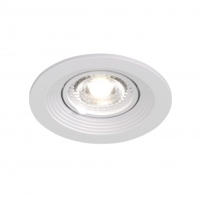 DK3029-WH Встраиваемый светильник, IP 20, 10 Вт, GU5.3, LED, белый, пластик в Озерске - ozersk.ok-mebel.com | фото 7
