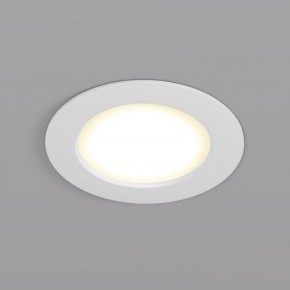 DK3046-WH Встраиваемый светильник, IP 20, 5Вт, LED, белый, пластик в Озерске - ozersk.ok-mebel.com | фото