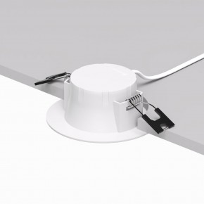 DK3046-WH Встраиваемый светильник, IP 20, 5Вт, LED, белый, пластик в Озерске - ozersk.ok-mebel.com | фото 4