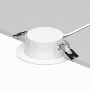 DK3048-WH Встраиваемый светильник, IP 20, 7Вт, LED, белый, пластик в Озерске - ozersk.ok-mebel.com | фото 3