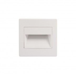 DK3050-WH Светильник встраиваемый в стену, IP 20, LED 3000, 1 Вт, белый, пластик в Озерске - ozersk.ok-mebel.com | фото 3