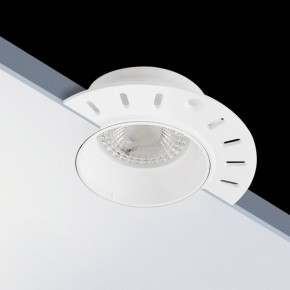 DK3055-WH Встраиваемый светильник, IP 20, 10 Вт, GU5.3, LED, белый, пластик в Озерске - ozersk.ok-mebel.com | фото 2