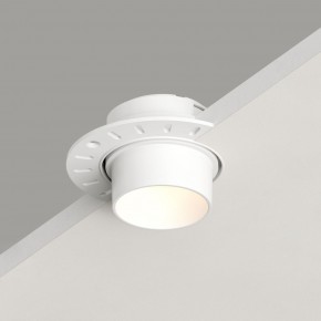 DK3056-WH Встраиваемый светильник под шпатлевку, IP20, до 15 Вт, LED, GU5,3, белый, пластик в Озерске - ozersk.ok-mebel.com | фото 2