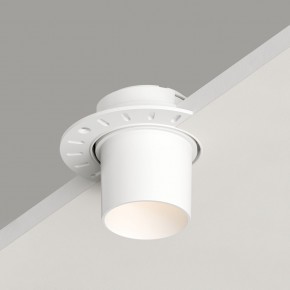 DK3057-WH Встраиваемый светильник под шпатлевку, IP20, до 15 Вт, LED, GU5,3, белый, пластик в Озерске - ozersk.ok-mebel.com | фото 2