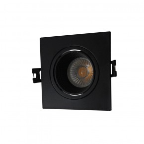 DK3071-BK Встраиваемый светильник, IP 20, 10 Вт, GU5.3, LED, черный/черный, пластик в Озерске - ozersk.ok-mebel.com | фото