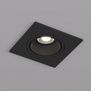 DK3071-BK Встраиваемый светильник, IP 20, 10 Вт, GU5.3, LED, черный/черный, пластик в Озерске - ozersk.ok-mebel.com | фото