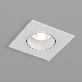 DK3071-WH Встраиваемый светильник, IP 20, 10 Вт, GU5.3, LED, белый/белый, пластик в Озерске - ozersk.ok-mebel.com | фото