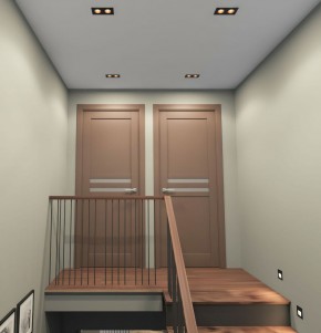 DK3072-BBR Встраиваемый светильник, IP 20, 10 Вт, GU5.3, LED, черный/бронзовый, пластик в Озерске - ozersk.ok-mebel.com | фото 3