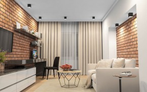 DK3080-BW+BK Светильник накладной IP 20, 10 Вт, GU5.3, LED, черно-белый/черный, пластик в Озерске - ozersk.ok-mebel.com | фото 2