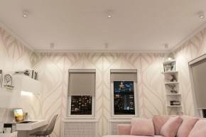DK3090-WH+CH Светильник накладной IP 20, 10 Вт, GU5.3, LED, белый/хром, пластик в Озерске - ozersk.ok-mebel.com | фото 2