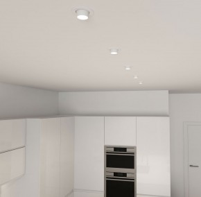 DK3120-WH Встраиваемый светильник, IP20, до 15 Вт, LED, GU5,3, белый, пластик в Озерске - ozersk.ok-mebel.com | фото 6