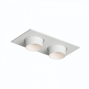 DK3122-WH Встраиваемый светильник, IP20, до 15 Вт, LED, GU5,3, белый, пластик в Озерске - ozersk.ok-mebel.com | фото 4