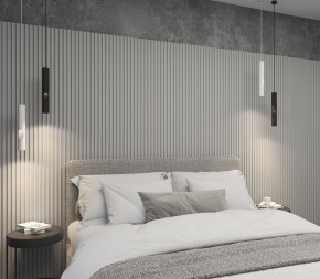 DK4045-WH Подвесной светильник, с декоративным вырезом, IP 20, до 15 Вт, LED, GU10, белый, алюминий в Озерске - ozersk.ok-mebel.com | фото 4