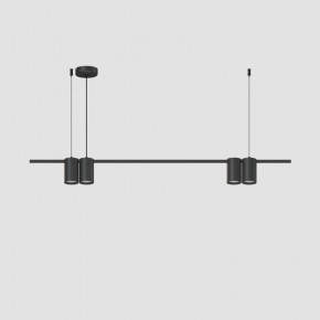 DK4061-BK Подвесной светильник ORBIT, IP20, 4xGU10 LED до 15 Вт, черный матовый, алюминий в Озерске - ozersk.ok-mebel.com | фото 2