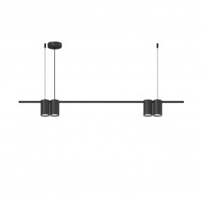 DK4061-BK Подвесной светильник ORBIT, IP20, 4xGU10 LED до 15 Вт, черный матовый, алюминий в Озерске - ozersk.ok-mebel.com | фото 3