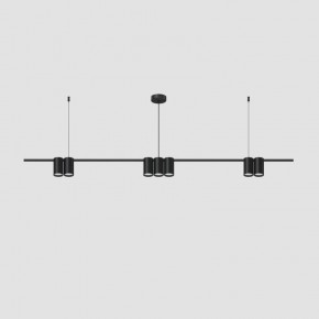 DK4063-BK Подвесной светильник ORBIT, IP20, 7xGU10 LED до 15 Вт, черный матовый, алюминий в Озерске - ozersk.ok-mebel.com | фото 2
