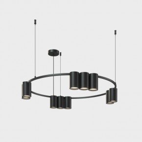 DK4065-BK Подвесной светильник ORBIT, IP20, 10xGU10 LED до 15 Вт, черный матовый, алюминий в Озерске - ozersk.ok-mebel.com | фото