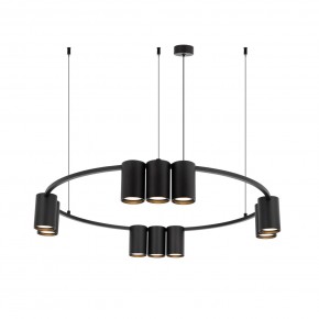 DK4065-BK Подвесной светильник ORBIT, IP20, 10xGU10 LED до 15 Вт, черный матовый, алюминий в Озерске - ozersk.ok-mebel.com | фото 3