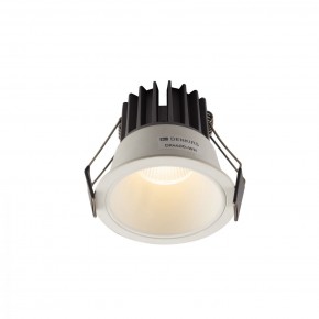 DK4400-WH Встраиваемый светильник, IP 20, 7 Вт, LED 3000, белый, алюминий в Озерске - ozersk.ok-mebel.com | фото