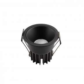 DK4500-BK Встраиваемый светильник, IP 20, 12 Вт, LED 3000, черный, алюминий в Озерске - ozersk.ok-mebel.com | фото