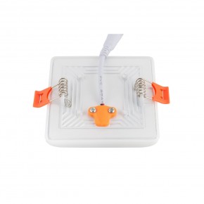 DK4602-WW Встраиваемый светильник, IP 20, 9 Вт, LED 3000, белый, пластик в Озерске - ozersk.ok-mebel.com | фото 5