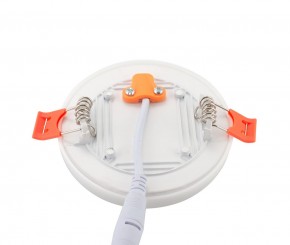 DK4604-WW Встраиваемый светильник, IP 20, 18 Вт, LED 3000, белый, пластик в Озерске - ozersk.ok-mebel.com | фото 5