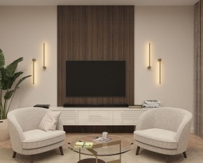 DK5010-SG Бра 600 мм, 3000К, IP20, 5 Вт, матовое золото в Озерске - ozersk.ok-mebel.com | фото 5