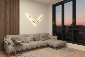 DK5010-SG Бра 600 мм, 3000К, IP20, 5 Вт, матовое золото в Озерске - ozersk.ok-mebel.com | фото 7