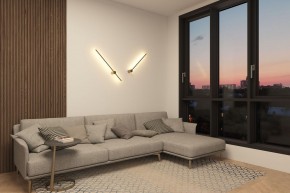 DK5012-SG Бра 800 мм, 3000К, IP20,7 Вт, матовое золото в Озерске - ozersk.ok-mebel.com | фото 7