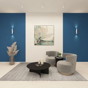DK5022-WH Настенный светильник, IP20, до 15 Вт, LED, 2xGU10, белый, алюминий в Озерске - ozersk.ok-mebel.com | фото 4
