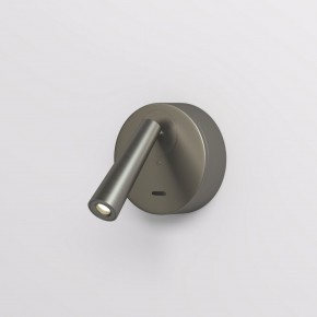 DK5072-DN Бра SHINE WALL со светодиодом, D104*H68, IP20, 3000К, 3W, RA?90, темный никель, алюминий в Озерске - ozersk.ok-mebel.com | фото