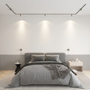 DK5072-DN Бра SHINE WALL со светодиодом, D104*H68, IP20, 3000К, 3W, RA?90, темный никель, алюминий в Озерске - ozersk.ok-mebel.com | фото 4