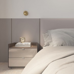 DK5072-SB Бра SHINE WALL со светодиодом, D104*H68, IP20, 3000К, 3W, RA?90, сатинированная латунь, алюминий в Озерске - ozersk.ok-mebel.com | фото 9