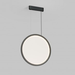 DK6606-BK Подвесной вертикальный светильник Veil со светодиодом H1700 d600 220V 48W 3000-6000K IP20 черный алюминий в Озерске - ozersk.ok-mebel.com | фото 3