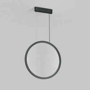 DK6606-BK Подвесной вертикальный светильник Veil со светодиодом H1700 d600 220V 48W 3000-6000K IP20 черный алюминий в Озерске - ozersk.ok-mebel.com | фото 4
