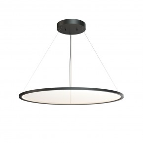 DK6620-BK Подвесной горизонтальный светильник Veil со светодиодом H900 d1000 220V 82W 3000-6000K IP20 черный алюминий в Озерске - ozersk.ok-mebel.com | фото 4