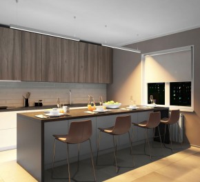 DK9123-WH Линейный светильник 30W 1250mm 3000K, белый в Озерске - ozersk.ok-mebel.com | фото 4