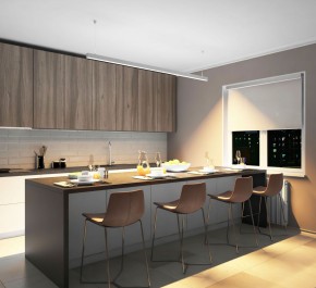 DK9203-WH Линейный светильник 52W 2000mm 3000K, белый в Озерске - ozersk.ok-mebel.com | фото 4