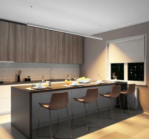 DK9253-WH Линейный светильник 62W 2500mm 3000K, белый в Озерске - ozersk.ok-mebel.com | фото 4