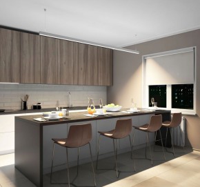 DK9254-WH Линейный светильник 62W 2500mm 4000K, белый в Озерске - ozersk.ok-mebel.com | фото 4