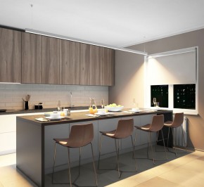 DK9303-WH Линейный светильник 72W 3000mm 3000K, белый в Озерске - ozersk.ok-mebel.com | фото 4