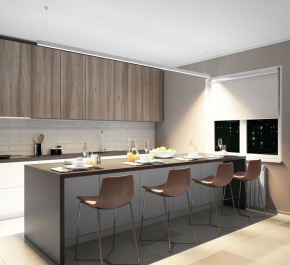 DK9304-WH Линейный светильник 72W 3000mm 4000K, белый в Озерске - ozersk.ok-mebel.com | фото 4