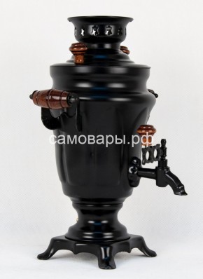 Электрический самовар "Черный Русский" матовый тюльпан в наборе на 1,5 литра. Ограниченная серия. в Озерске - ozersk.ok-mebel.com | фото 4