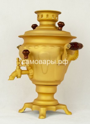 Электрический самовар "Русское золото" матовая груша на 2 литра (Ограниченная серия) в Озерске - ozersk.ok-mebel.com | фото 1