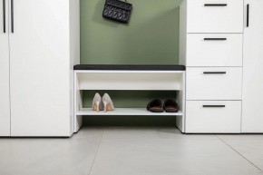 ЭЙР прихожая (модульная) Белый Шагрень в Озерске - ozersk.ok-mebel.com | фото 23